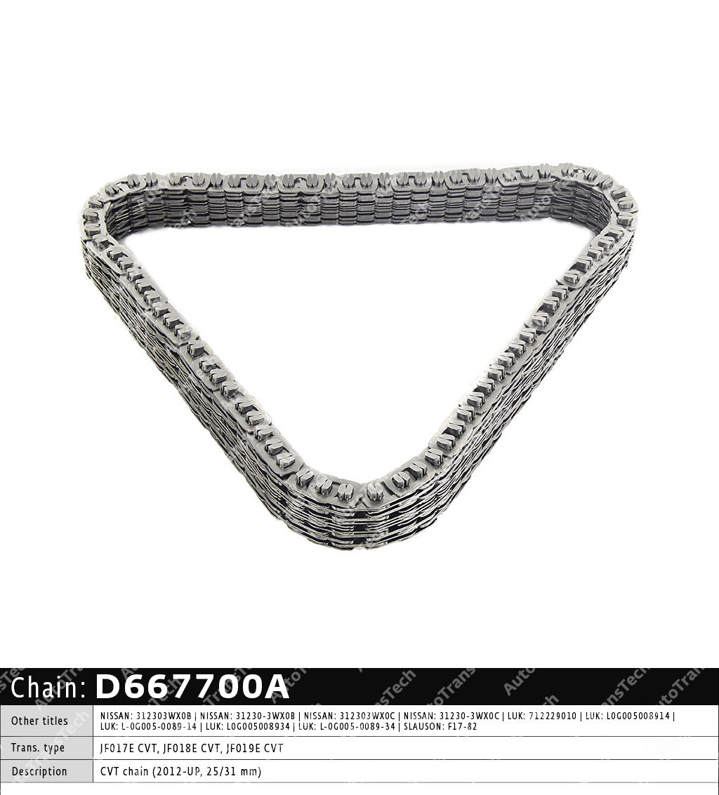CVT Chain JF017E/JF019 Hybrid